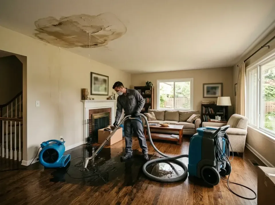 attic-pipe-burst-ceiling-drip-008 — frequently asked questions, Water Damage Restoration & Carpet Care in Fort Washington, PA